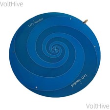 1PCS 0.3 - 10G Ultra-wideband Circularly Polarized Antenna Left-Right Circular 