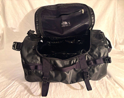 The North Face Base Camp Duffle Bag Black S/P Solid, Adjustable Straps Unisex