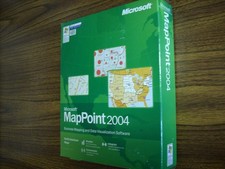 Microsoft MapPoint North American Maps 2004 Windows 