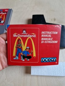 MCDONALDLAND LEADER TOYS OCEAN MATTEL ITA NINTENDO NES PAL A MCDONALD MACDONALD