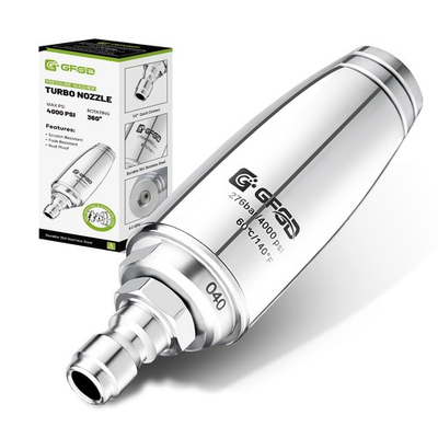 #ad #ad Stainless Steel Turbo Nozzle Pressure Washer 4000 PSI 360° Rotating Pressure... $27.99