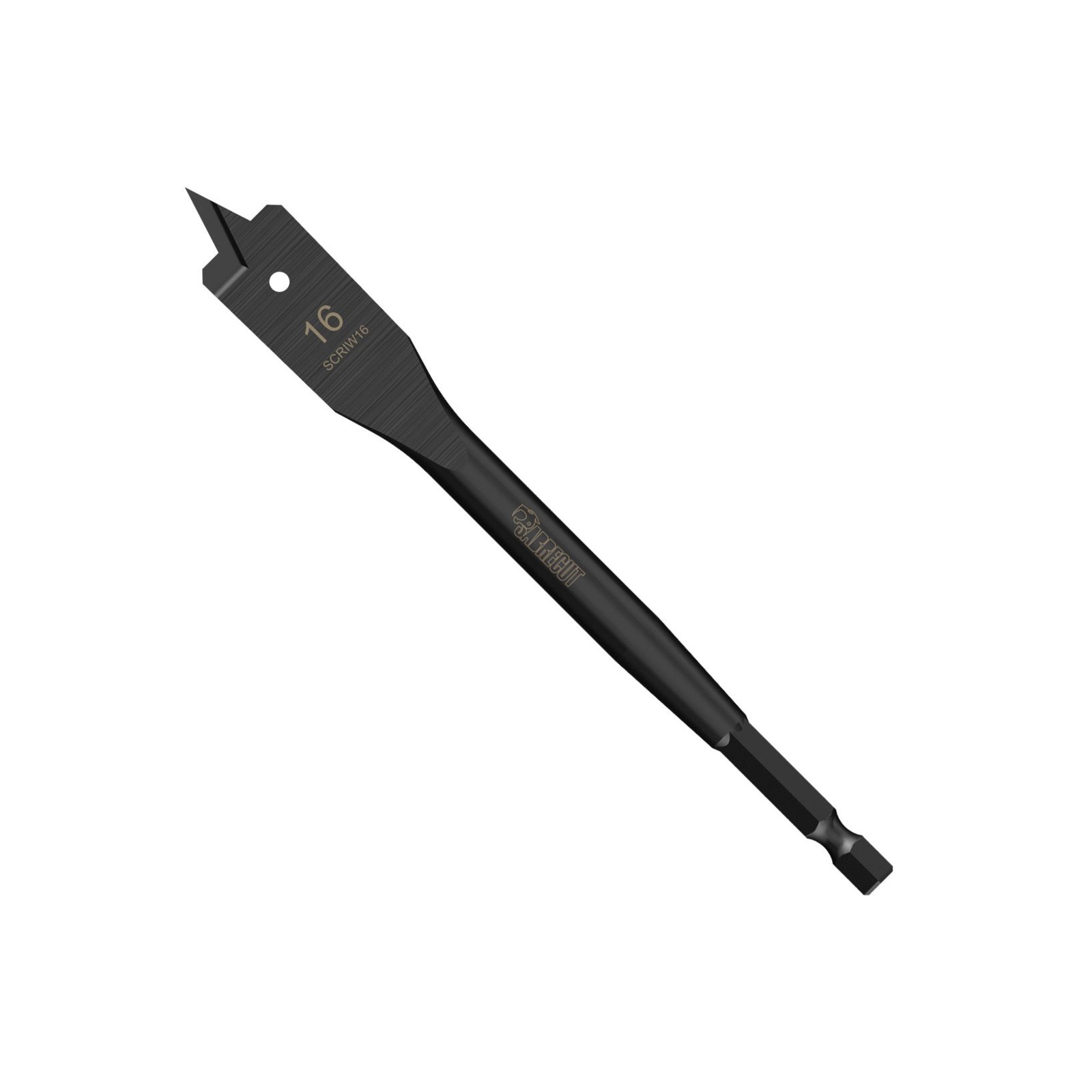 SabreCut 1pc 16mm x 152mm Impact Rated Spade Bit For Softwood Hardwood