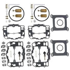 Edelbrock 1405 1406 1407 1408 1409 Carburetor Rebuild Kit 2 Sets Compatible