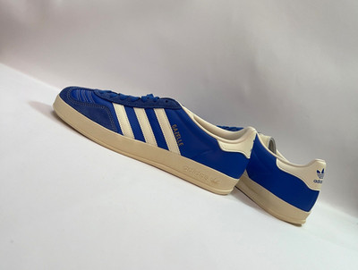 Adidas Originals Gazelle Indoor Men's Blue White Versatile Sneakers JQ8383 NWB