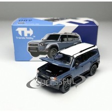 TH 64LC250 1/64 Blue Toyota Land Cruiser LC250 Offroad Alloy Diecast Car Model