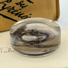 Vintage English Glass Evesham River Avon Desk Paper Clip