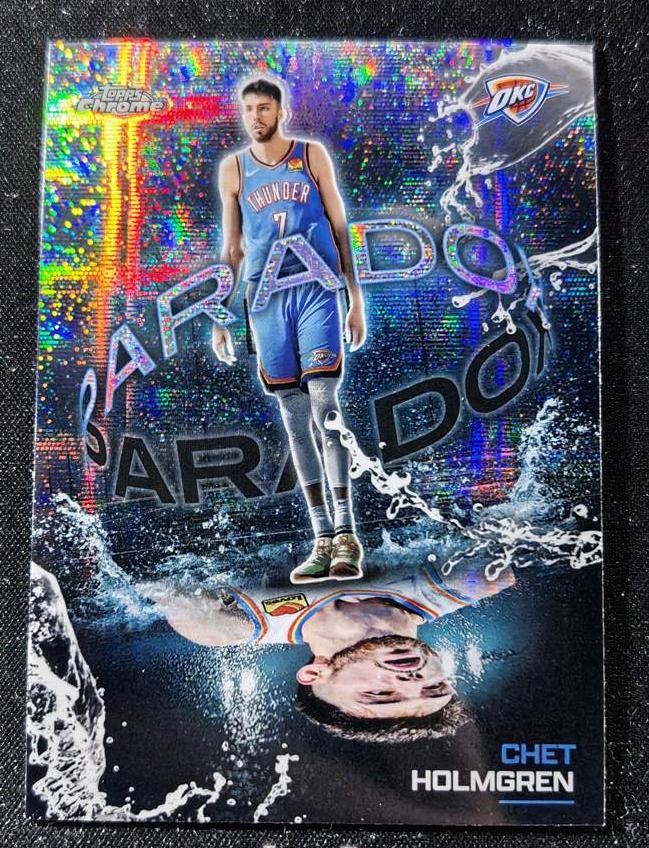 2025-26 Topps Chrome Chet Holmgren Paradox Case Hit SSP