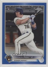 2022 Topps Chrome Blue Refractor 122/150 Jakson Reetz #157 0rd2