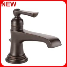 Brizo Rook 1.5 GPM Single Hole Bathroom Faucet with Pop-Up Drain Assembly  r5