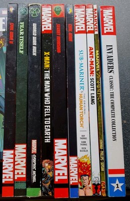 Konvolut 10 Marvel Graphic Novels. Secret Invasion. Bürgerkrieg I&II. WW Hulk.