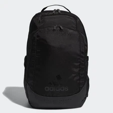 ADIDAS DEFENDER TEAM UNISEX 20" Backpack Laptop Bag SHOE VENT PCKT BLACK NEW
