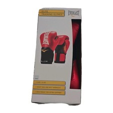 Everlast Elite Training Gloves 14 oz Red Black Adult Unisex Model P00003461