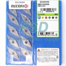 Kyocera VNMG160408HQ TN60 Cermet Inserts 10 PCS New Box