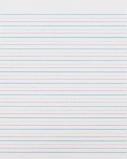 Ruled Sulphite Paper 500 Sheets 10.5x8 Inch White Writing Practice