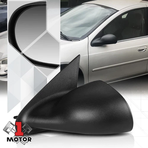 [Left]Driver Side Manual Adjust Replacement Mirror for 00-05 Dodge/Plymouth Neon