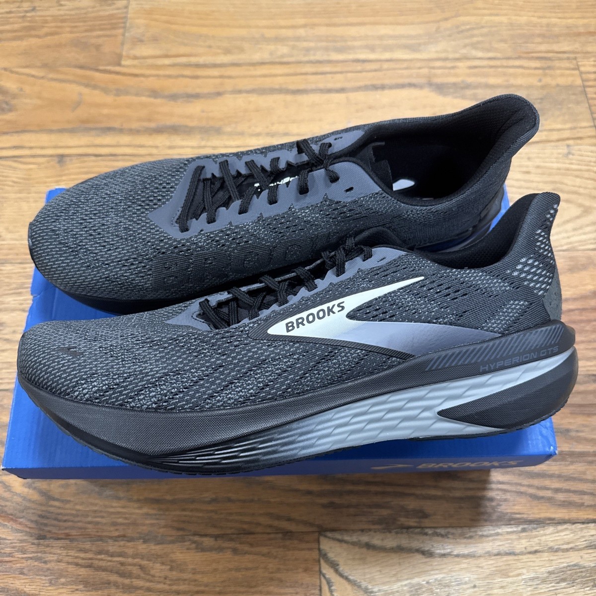 Brooks Hyperion GTS 2 - Black/Ebony/Primer Gray - Men display picture 2