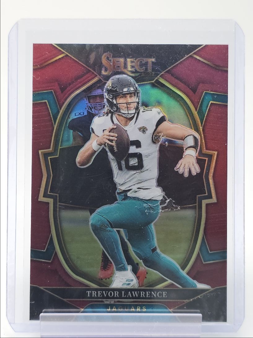 TREVOR LAWRENCE 2022 SELECT CONCOURSE MAROON PRIZM JAGUARS /149 Q0234