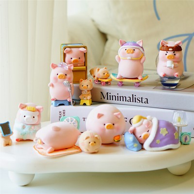 EOF-321TOYZERO+ Lulu the Piggy 7個セット Toyzero+ LuLu The Piggy Stay With You Series Confirmed Blind Box