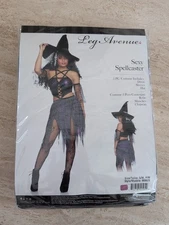 Sexy Spellcaster Adult Women's Costume Size S/M By Leg Avenue #86829 New
