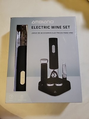 Ambiano Electric Wine Set   NEW in Box   Electric Wine Opener Set