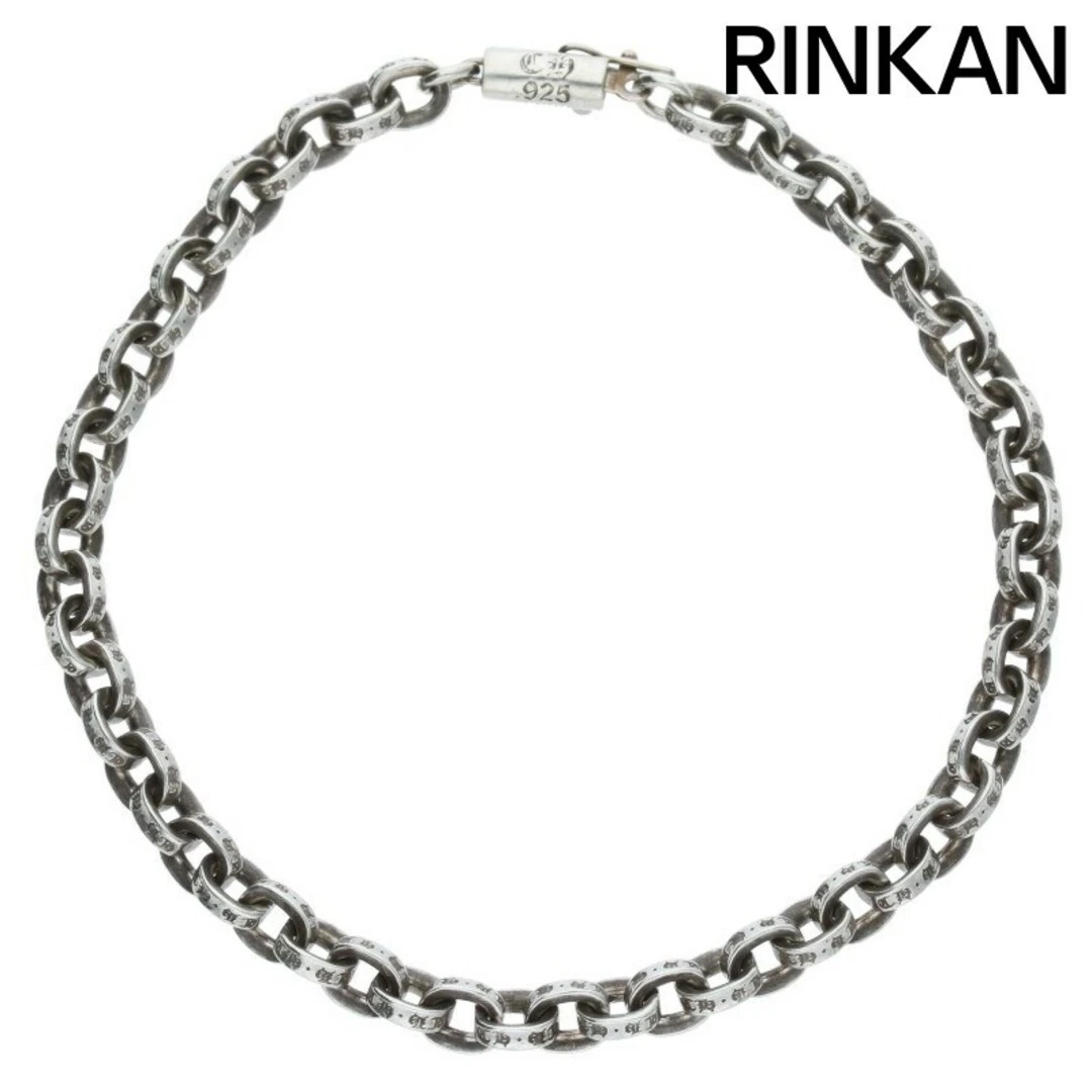 CHROME HEARTS Bracciale uomo argento catena carta cuori cromati 8 pollici usato381353c1dbc97dab
