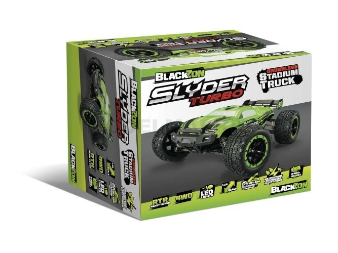 Blackzon MV540202 Blackzon Slyder St Turbo 1/16 4WD 2S Brushless - Grün - Bild 2 von 3