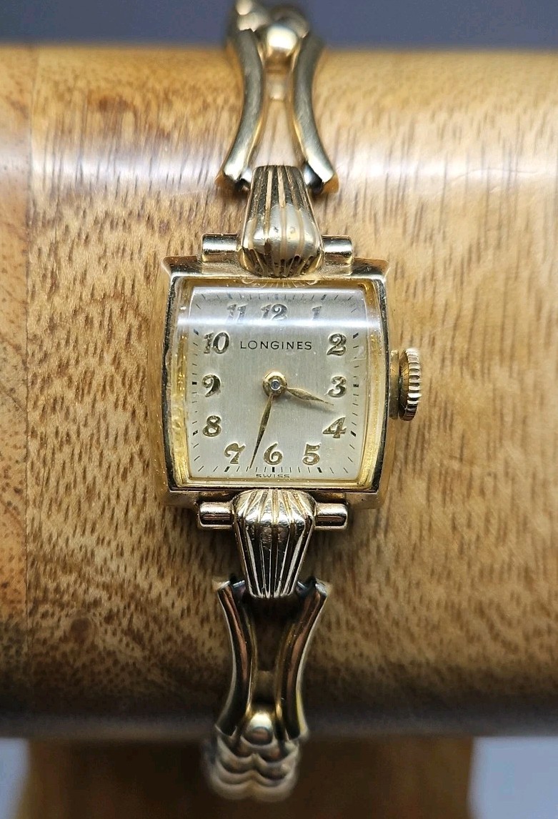 10k Gold REPAIR Watch For Mechanical Ticks Longines Ladies Vintage Filled 17j - vintagewatches.pk