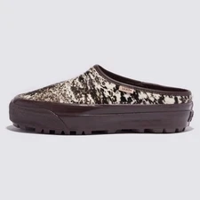 New Vans PRM Style 17 Mule Shoes - Pony Hair Brown (VN000D84CHU)