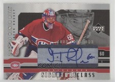 2003-04 Upper Deck Honor Roll Signature Class /49 Jose Theodore #SC25 Auto 1pc9