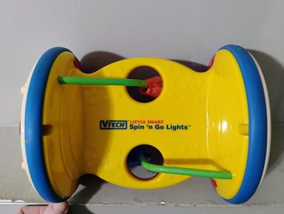 Vintage VTech Little Smart Spin N Go Lights Toy WORKS