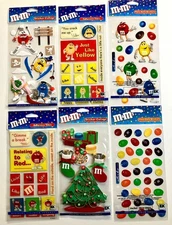EK Success, Jolee's, Sticko M&M Stickers, YOU PICK, Some RARE!