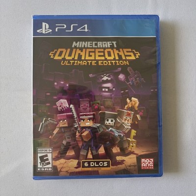 Minecraft Dungeons Ultimate Edition PlayStation 4 PS4 Sealed - Free Shipping