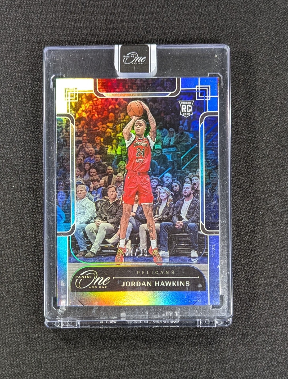 2023-24 Panini One and One Silver /99 Jordan Hawkins #114 RC Rookie Pelicans