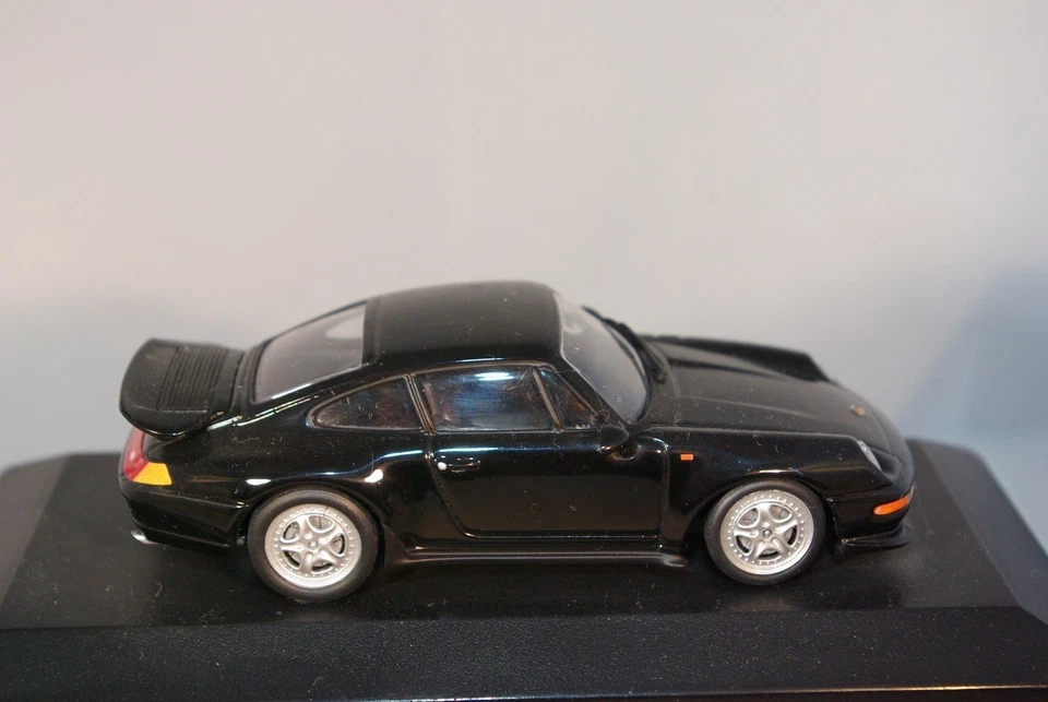 MINICHAMPS PORSCHE 911 993 CORSA RS 1995 NERO COME NUOVO IN SCATOLA RARO!!! - Immagine 3 di 4