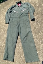 Vtg Big Smith Men's Coveralls L Distressed Green USA Halloween Michael Myers