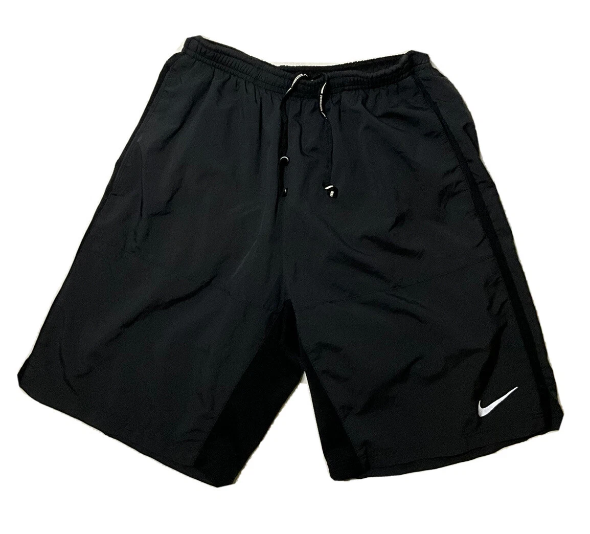 Nike Running 9 Distance Shorts Built In Underwear Black 642813-013 Men’s Small