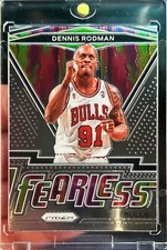 2020-21 Prizm Dennis Rodman Fearless Basketball Trading Card #19