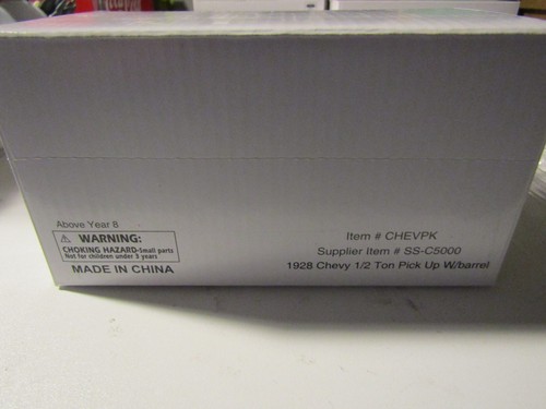 Toy Car National Motor Museum Mint 1928 Chevy Pickup Barrel 1/32 Free Ship C5000 - Picture 7 of 7