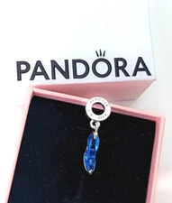 New 100% PANDORA 925 Disney Cinderella's Glass Slipper Shoe Charm 793071C01