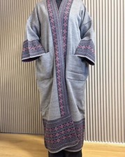 Winter bisht Silk embroidery for women from the Holy Land Handmade velve