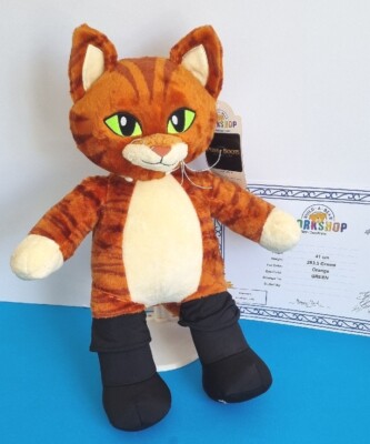 PUSS IN BOOTS BUILD A BEAR NEU MIT ETIKETT KEIN SOUND MIT ZERTIFIKAT selten zurückgezogen 