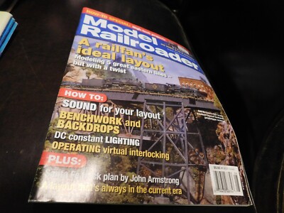 Model Railroader Magazine 2006 August