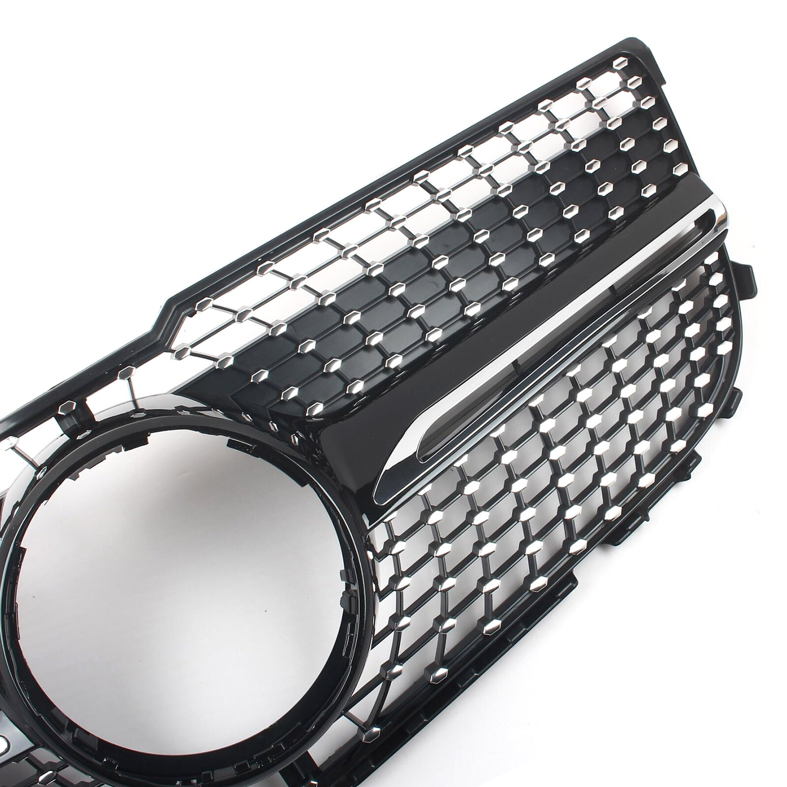 FINMOKAL Diamantschwarzer Kühlergrill Für Mercedes GLK X204 2013-2015