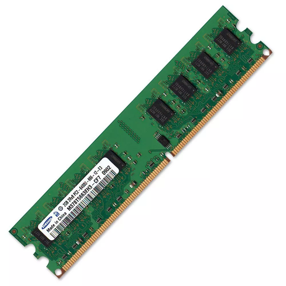 Samsung 2GB PC2 6400 DDR2 800 MHz Non ECC DIMM Desktop Memory RAM