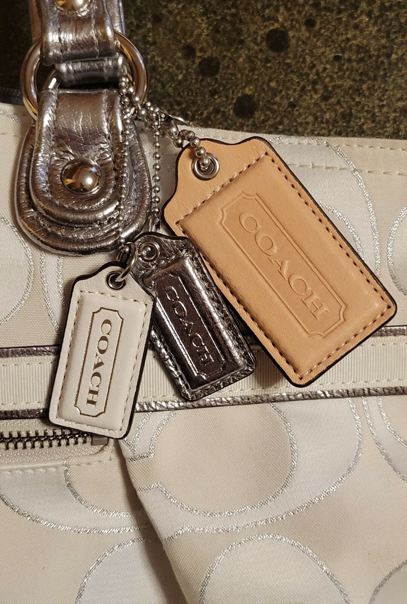 Coach Poppy Metallic Outline Signature Rocker Convertible Coach Poppy Metallic Outline Signature Rocker Convertible