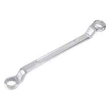 Metric 12 Point Offset Double Box End Wrench Chrome Plated Cr-V 16mm x 18mm
