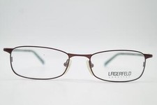 Vintage Glasses Lagerfeld 4029 Copper Green Oval Eyeglass Frame