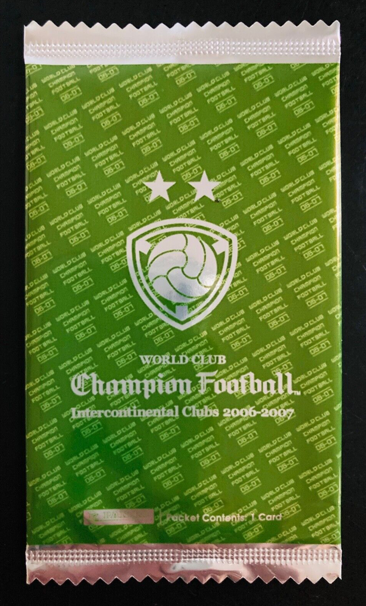 2006-07 Panini SEGA WCCF Intercontinental Clubs Version sealed