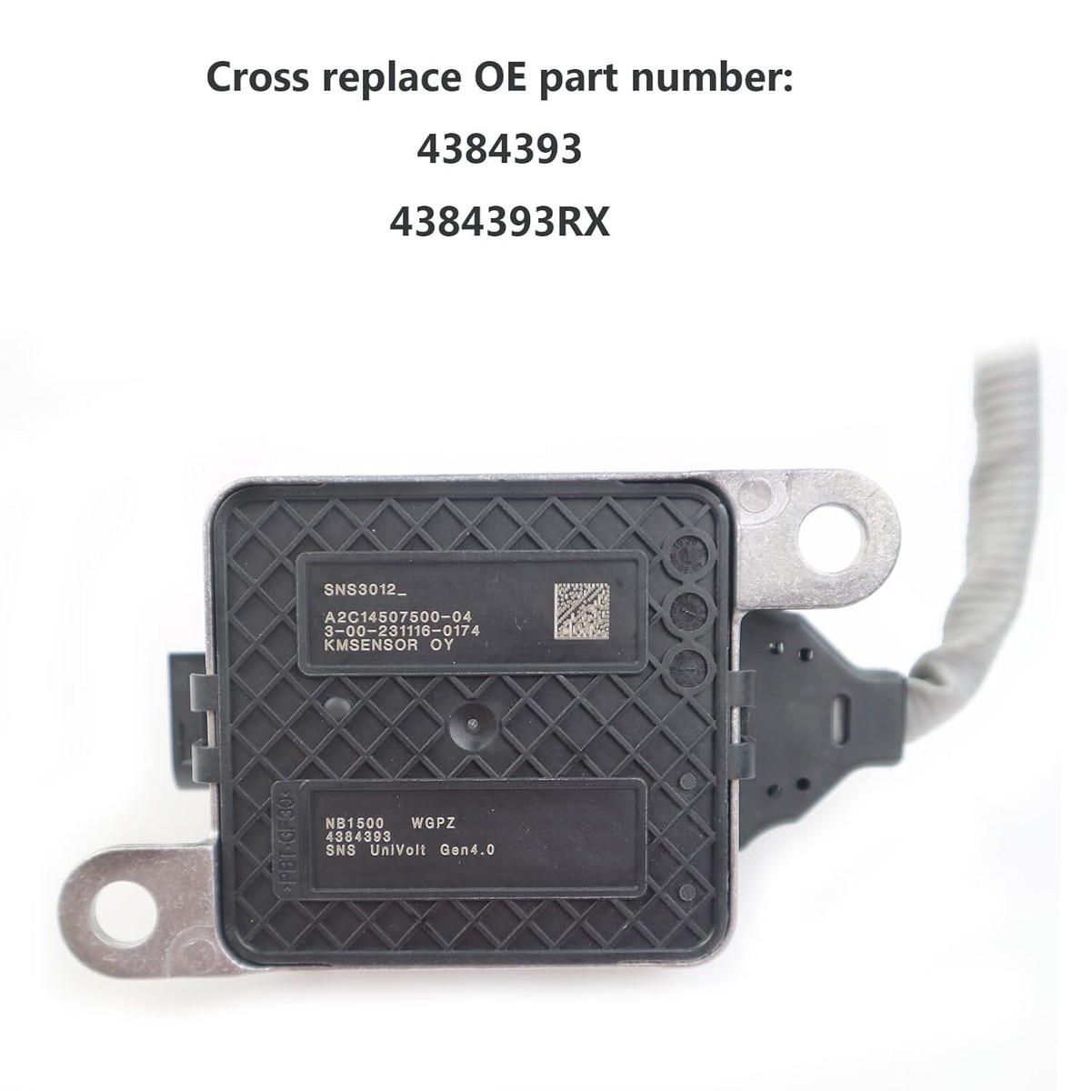 4384393 Nitrogen Oxide Sensor Nox Sensor 4384393RX fits