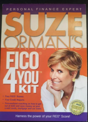 Suze Orman's Fico 4 You Kit DVD - Harness the power of your FICO Score!